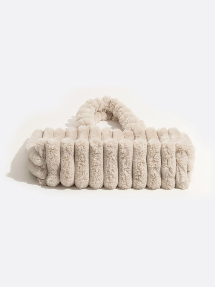 Cabas fausse fourrure