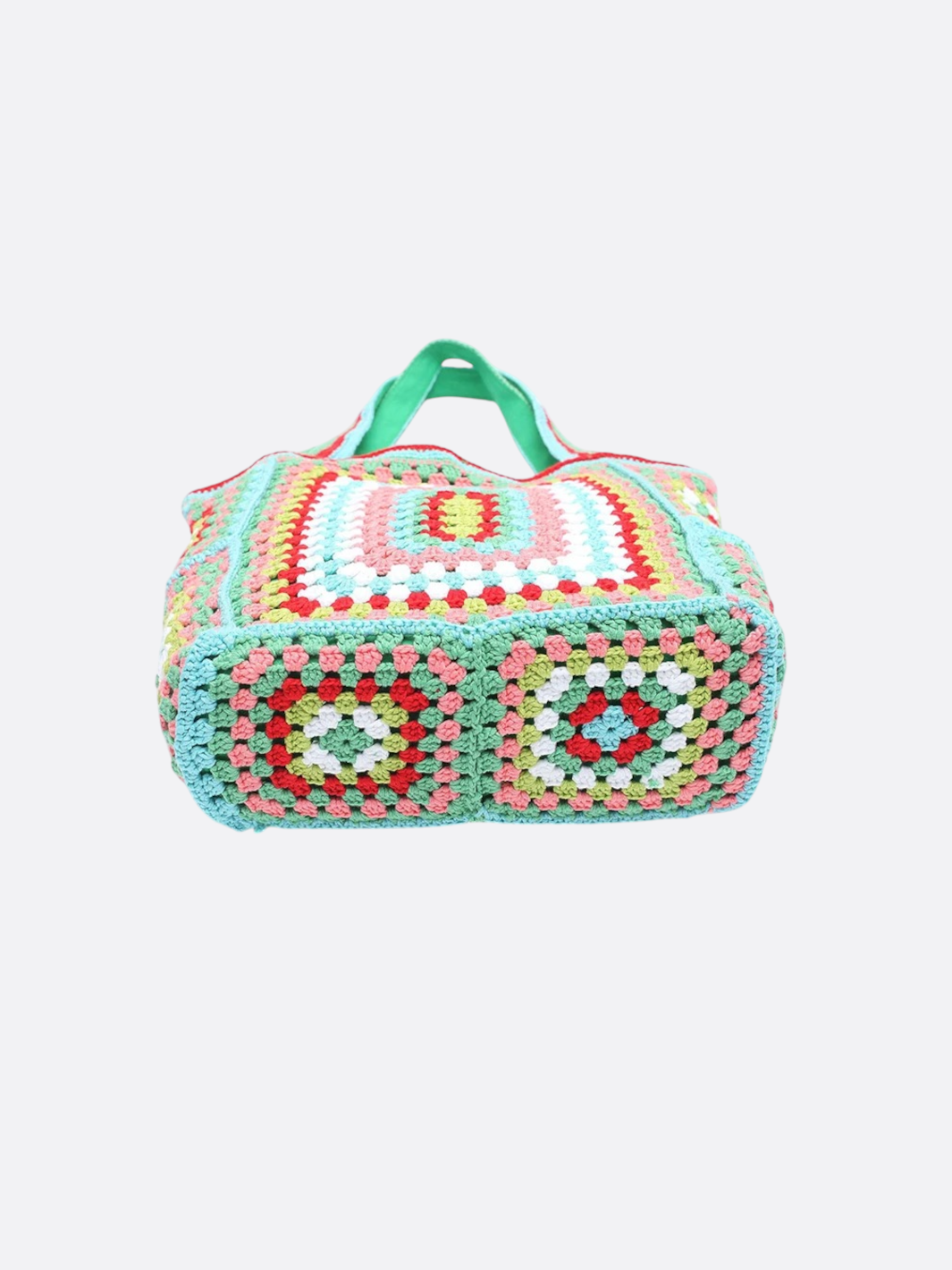 Grand cabas en coton et crochet<br>Meryll