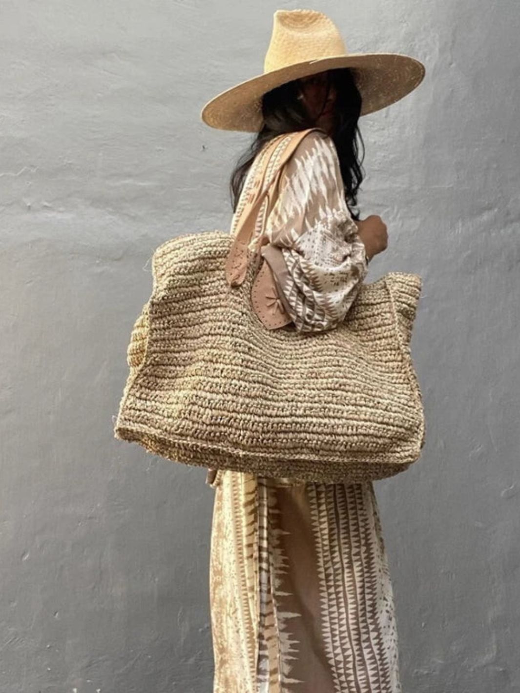 sac paille