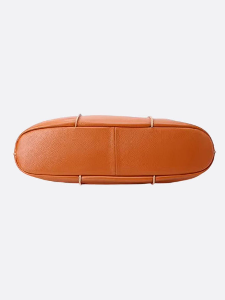 Grand sac cabas en cuir souple