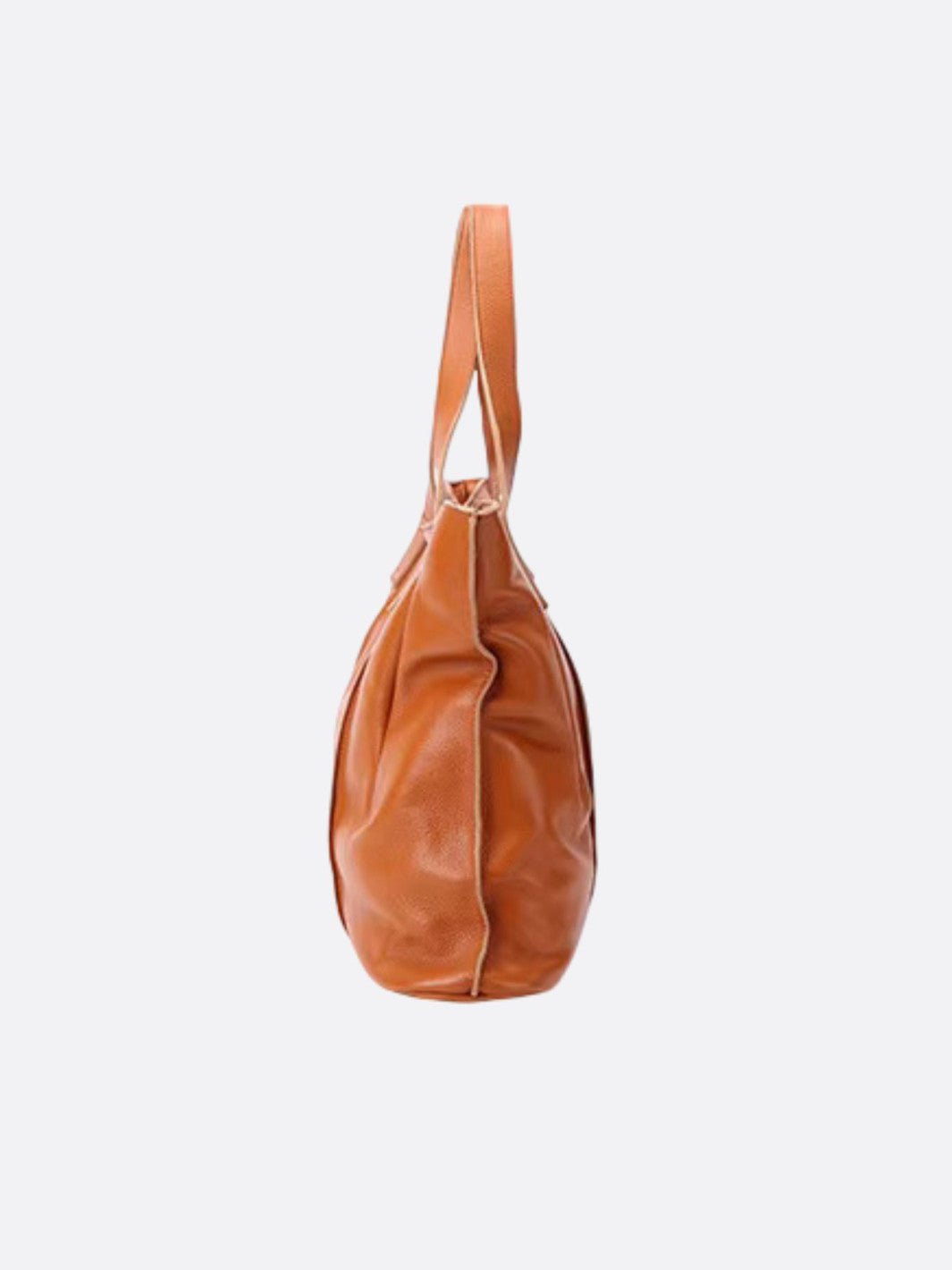 Grand sac cabas en cuir souple<br>Virevolte