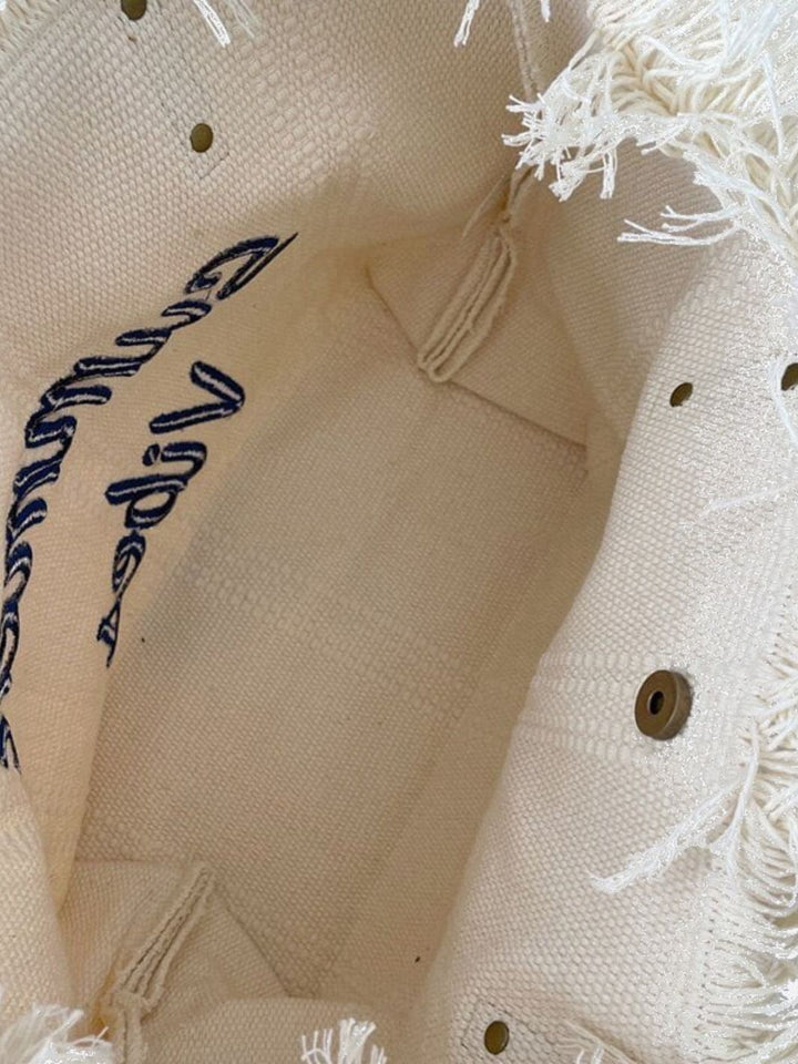 Grand sac cabas en toile