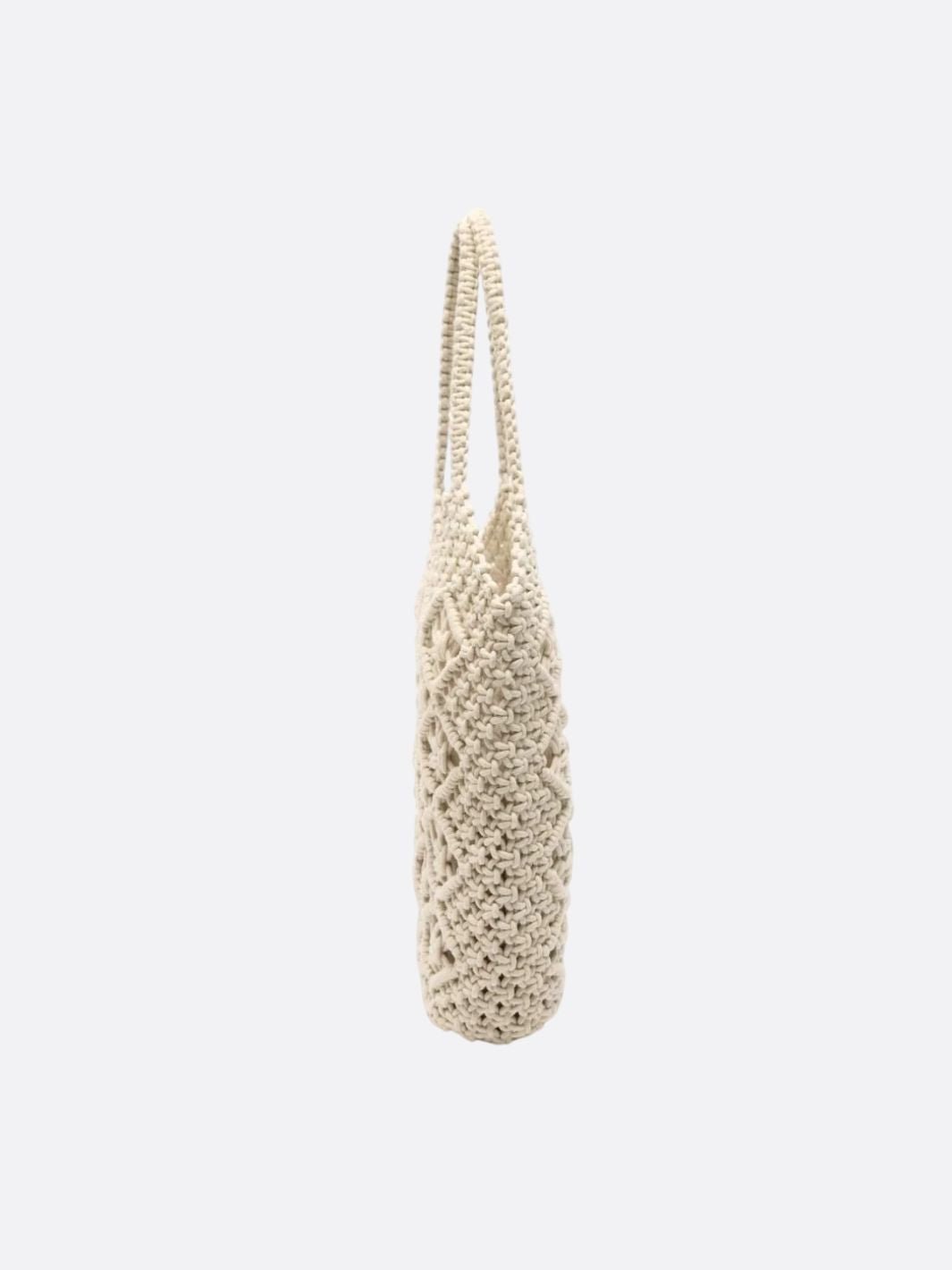 Grand sac en macramé