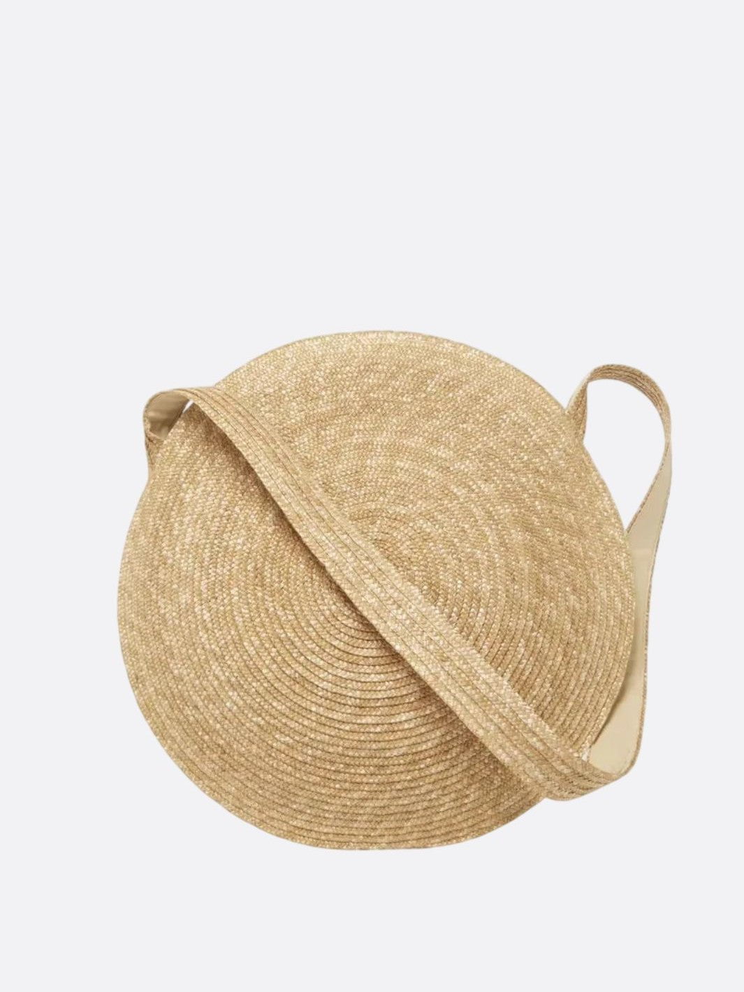grand sac rond paille