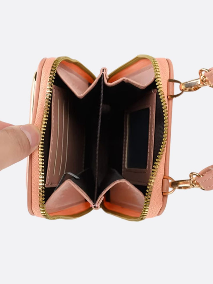 Pochette telephone matelassé