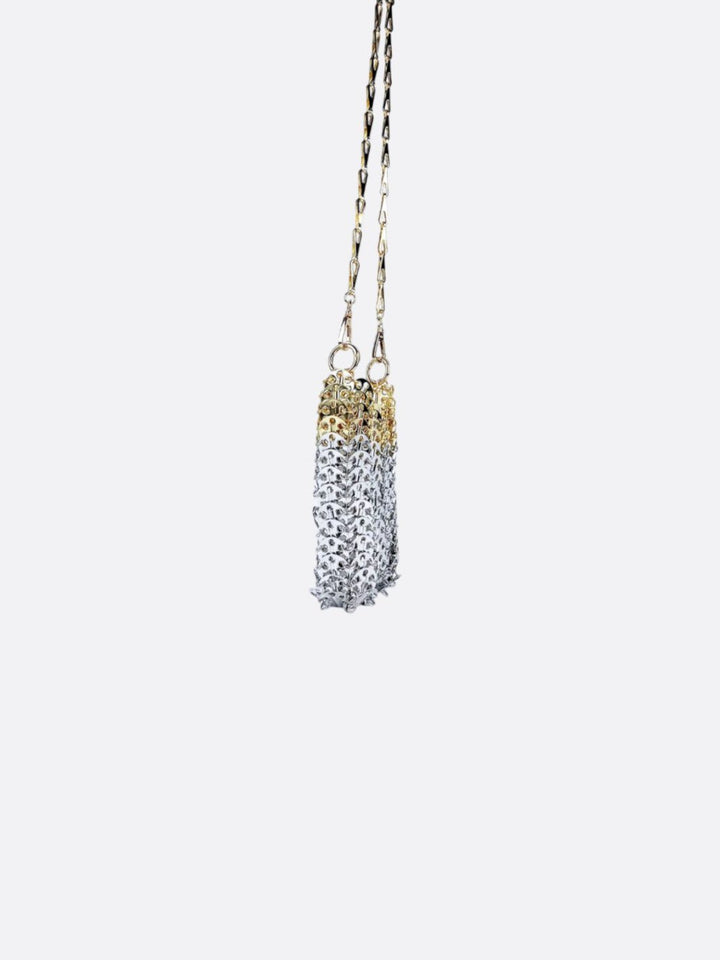 Pochette téléphone sequin métal<br>Sivora