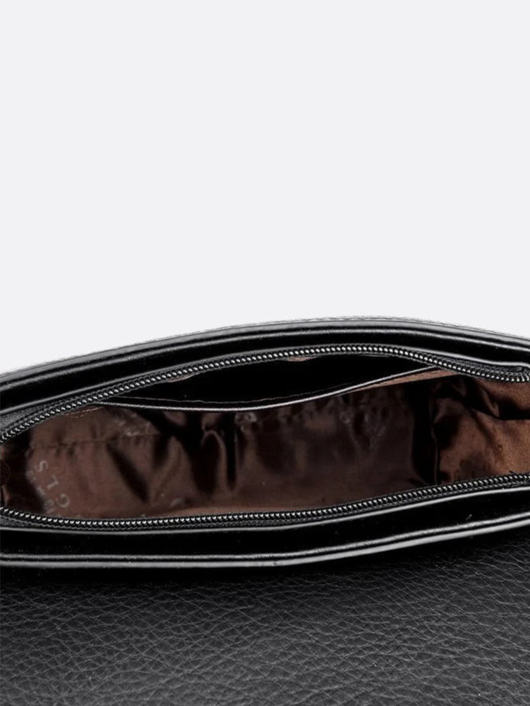 Sac à bandoulière en cuir grainé