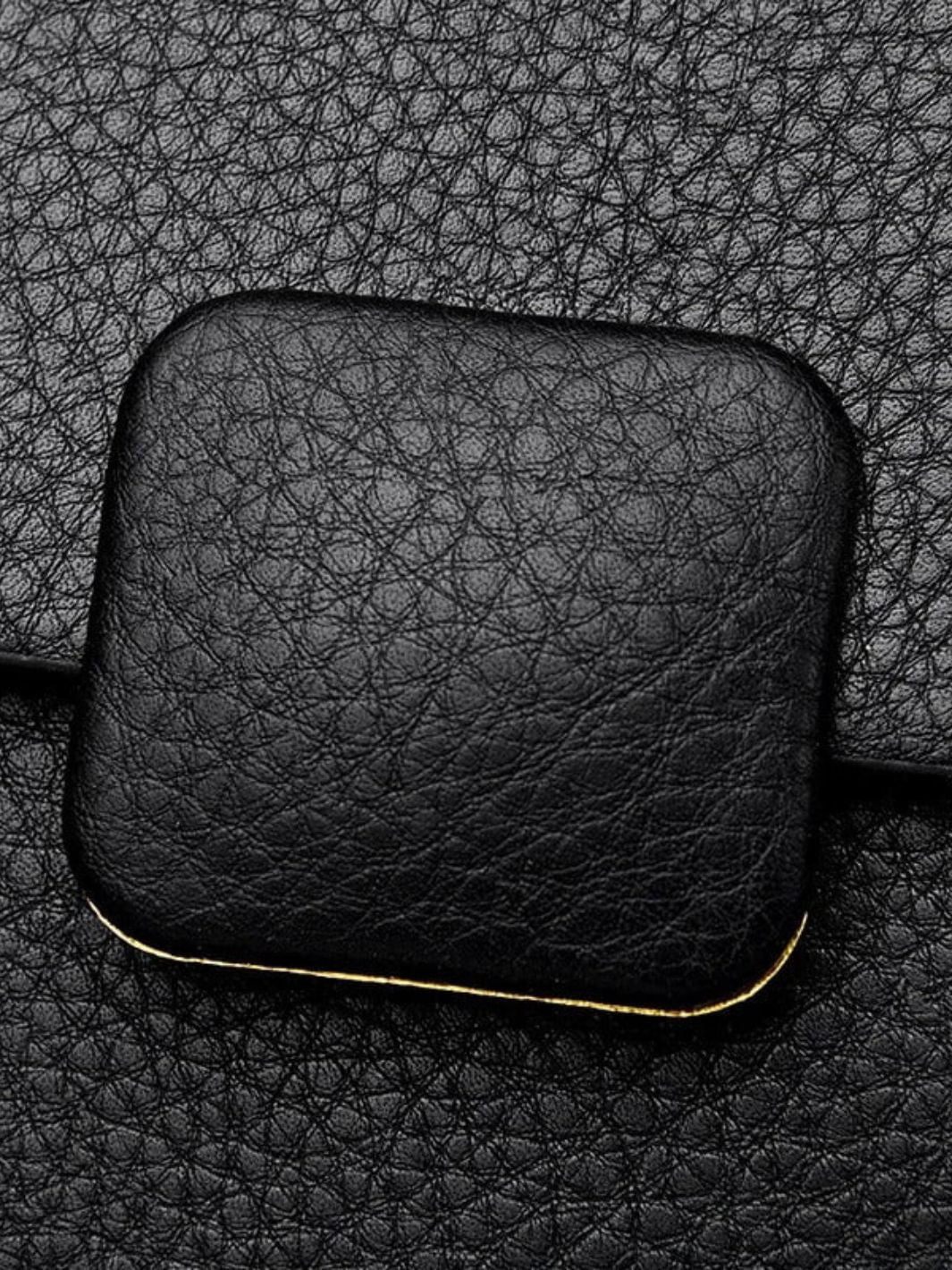 Sac à bandoulière en cuir grainé