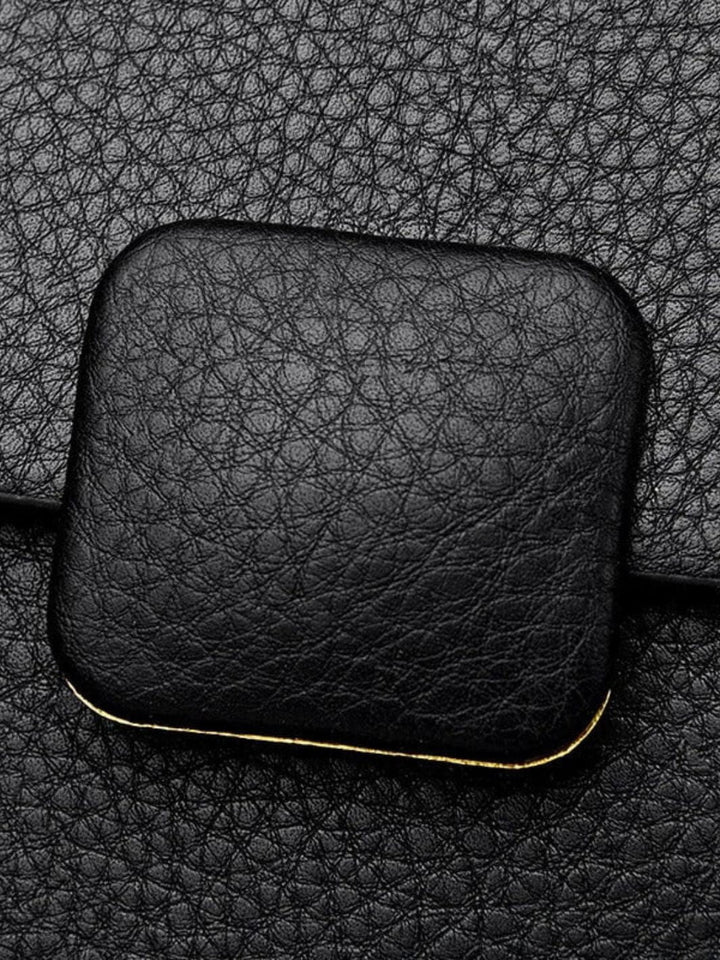 Sac à bandoulière en cuir grainé