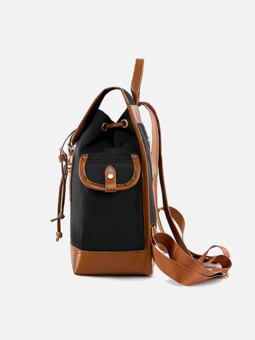 Sac à dos toile et cuir