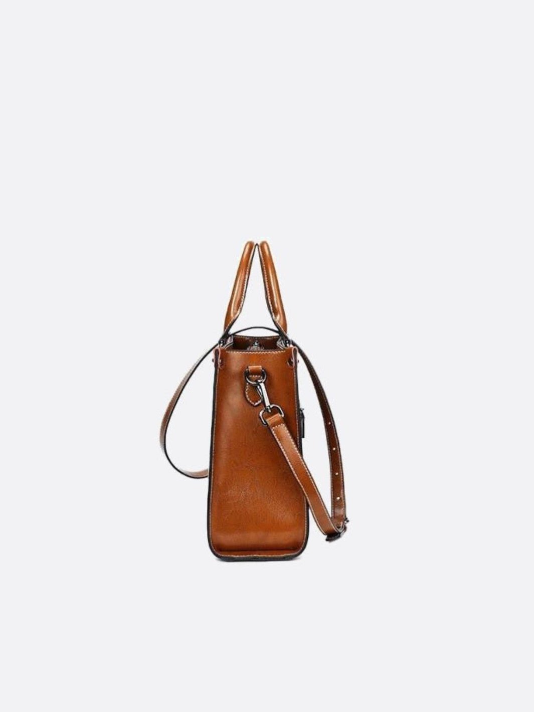 Sac à main cabas cuir vintage<br>Galvani