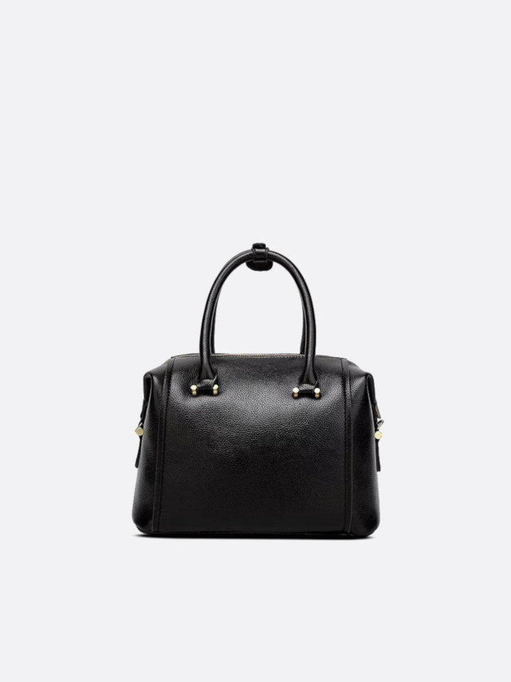 Sac à main cuir forme bowling<br>Milano