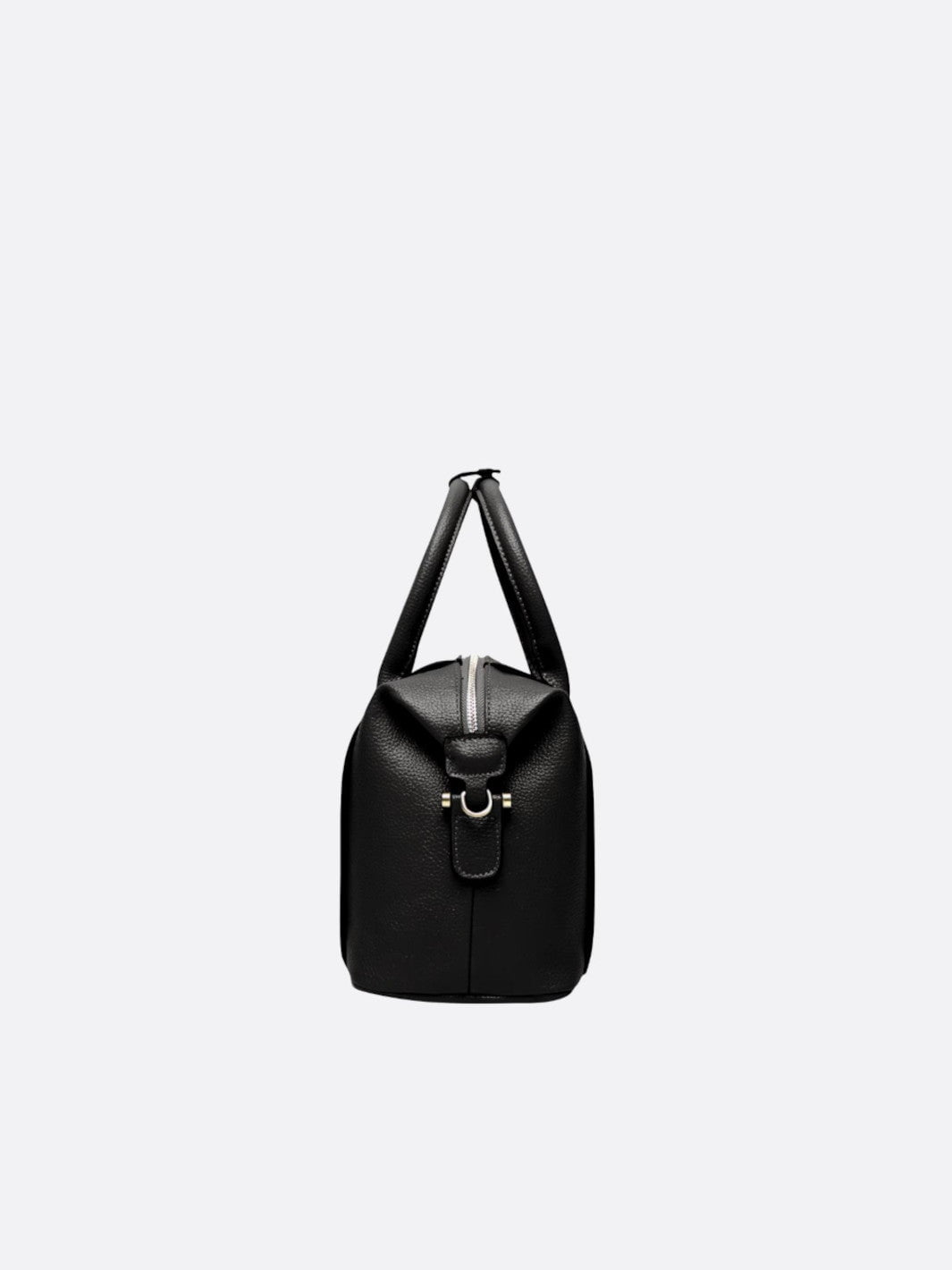 Sac à main cuir forme bowling<br>Milano