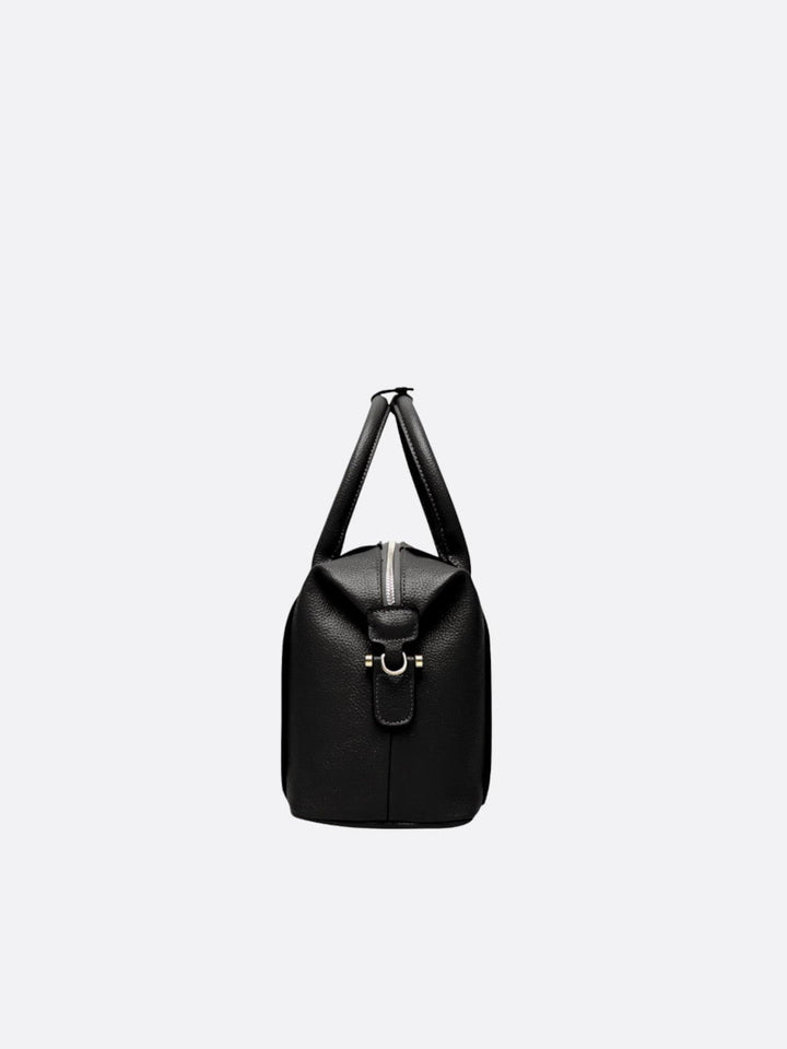 Sac à main cuir forme bowling<br>Milano