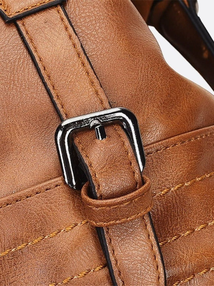 Sac à main cuir rétro