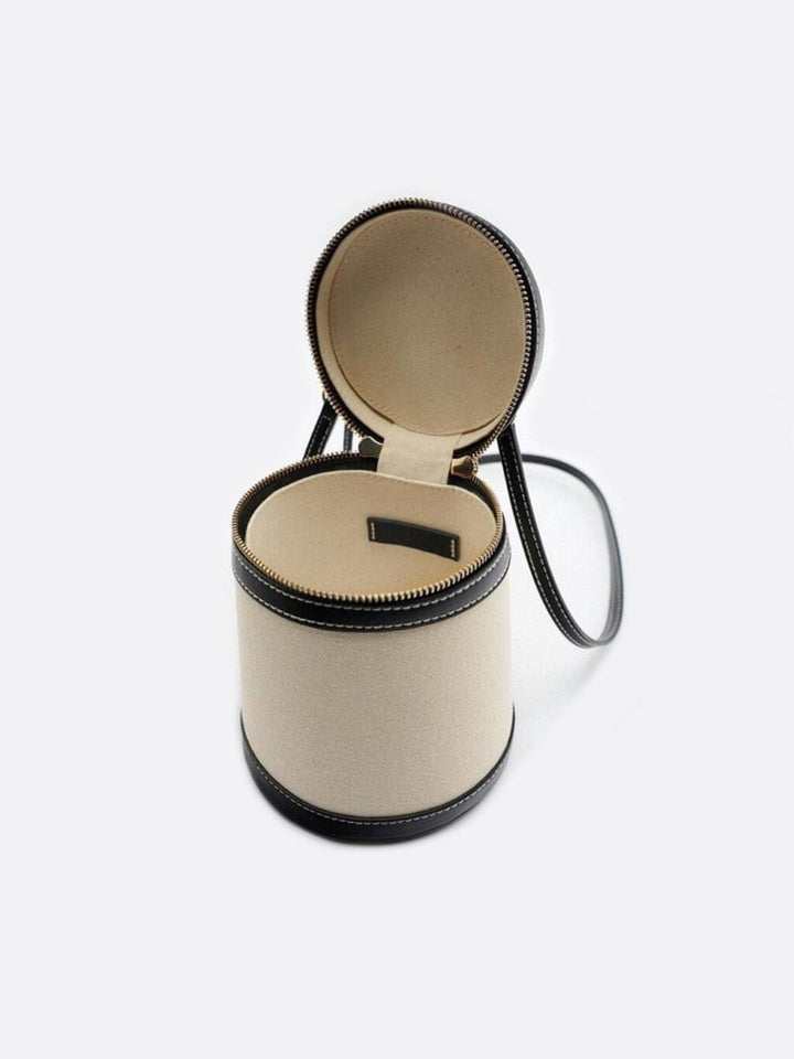Sac à main cylindre