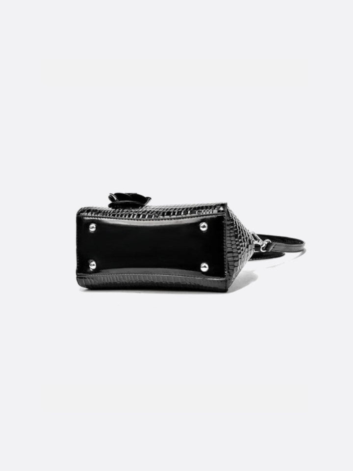 Sac à main effet croco<br>Marzio