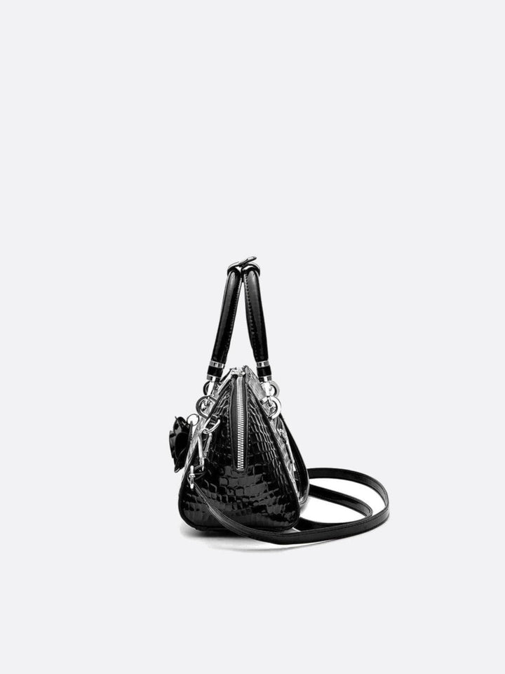 Sac à main effet croco<br>Marzio