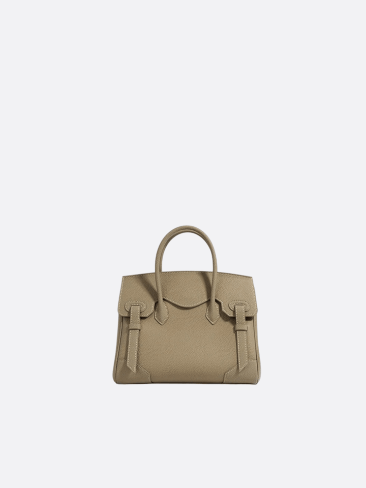 sac à main cuir kaki