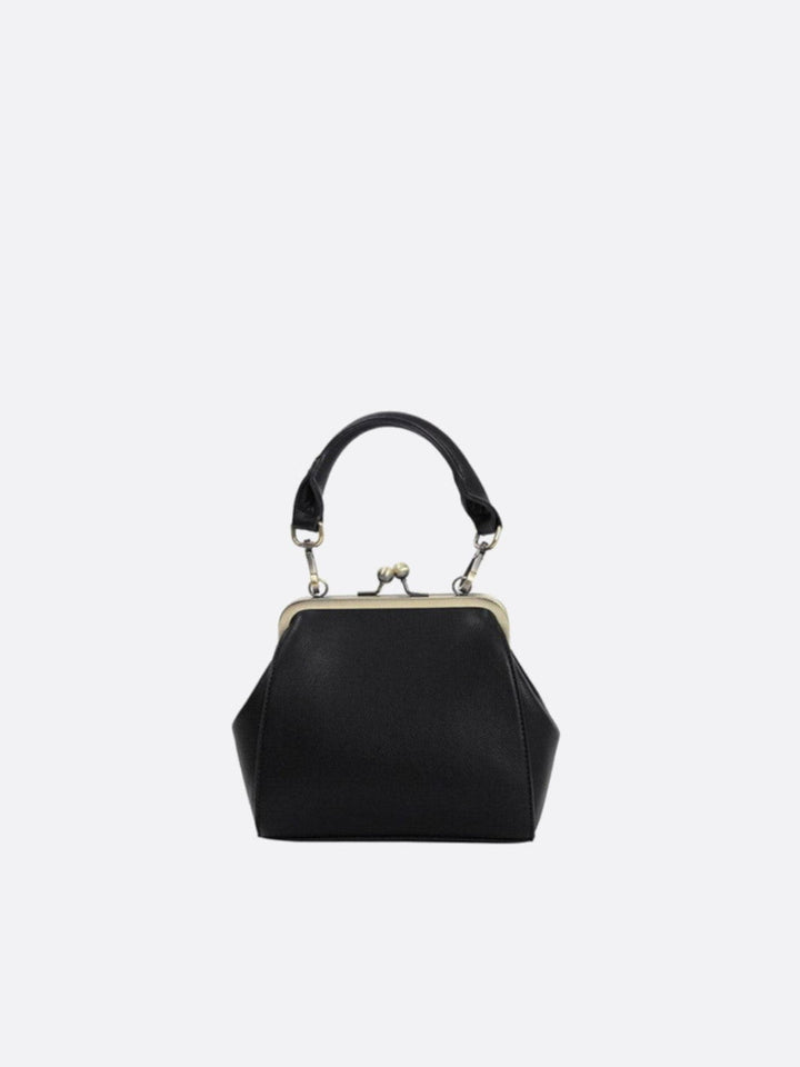 sac à main forme porte-monnaie cuir