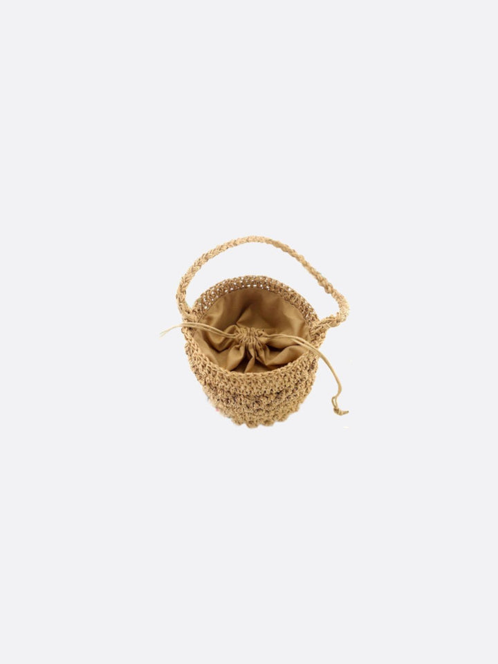 Sac à main en paille au crochet<br>Calenza