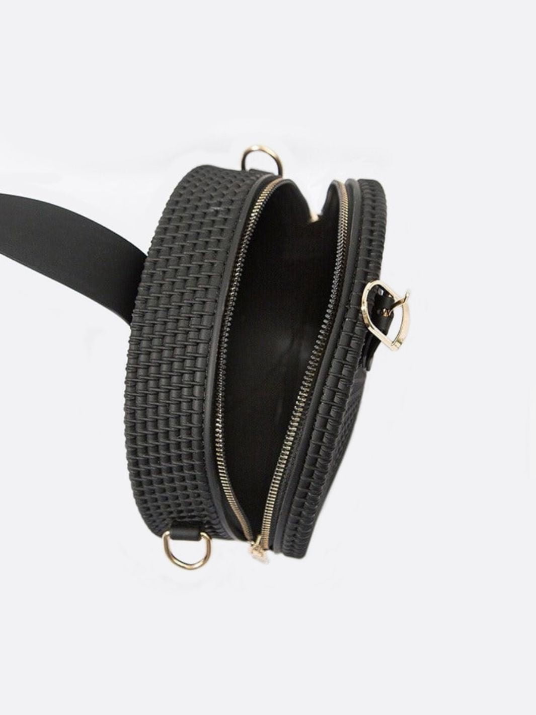 Sac à main rond cuir