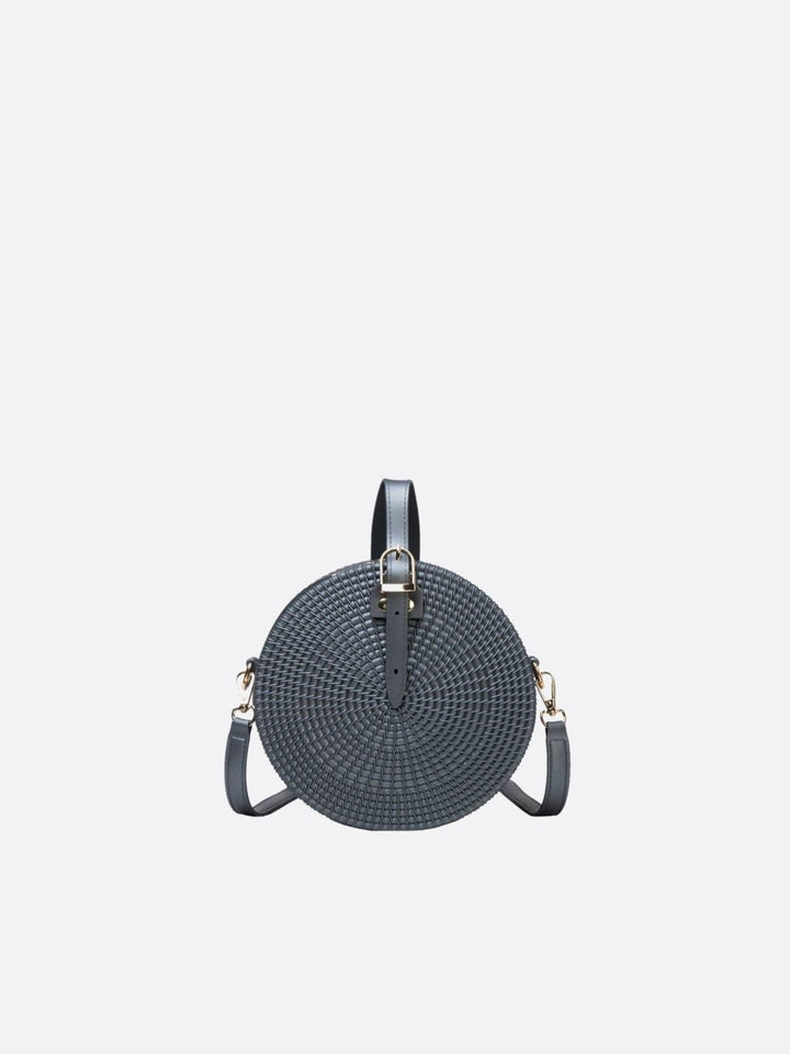 Sac cuir gris
