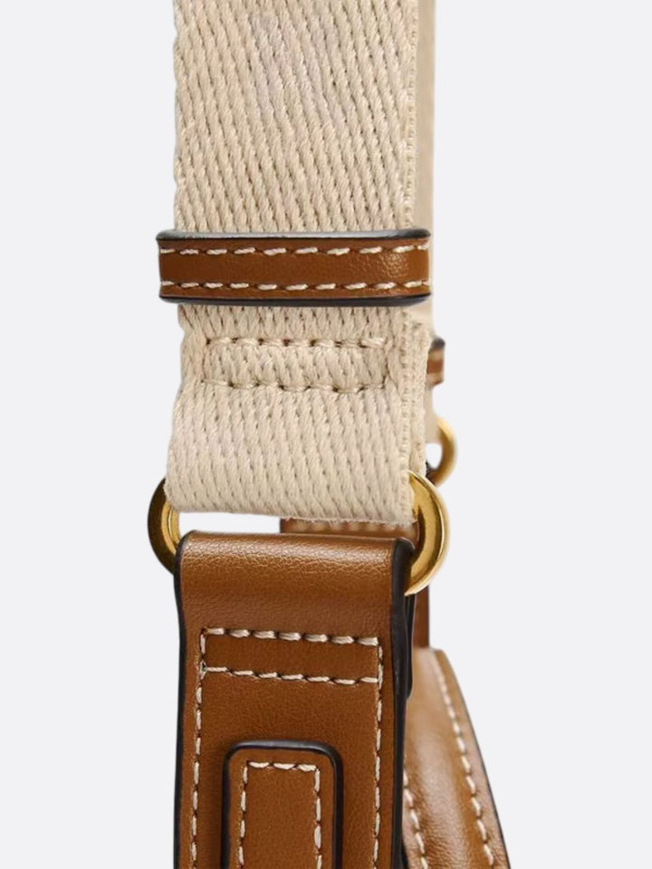 Sac à main toile et cuir