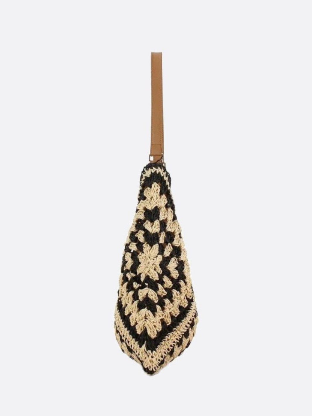 Sac au crochet en paille