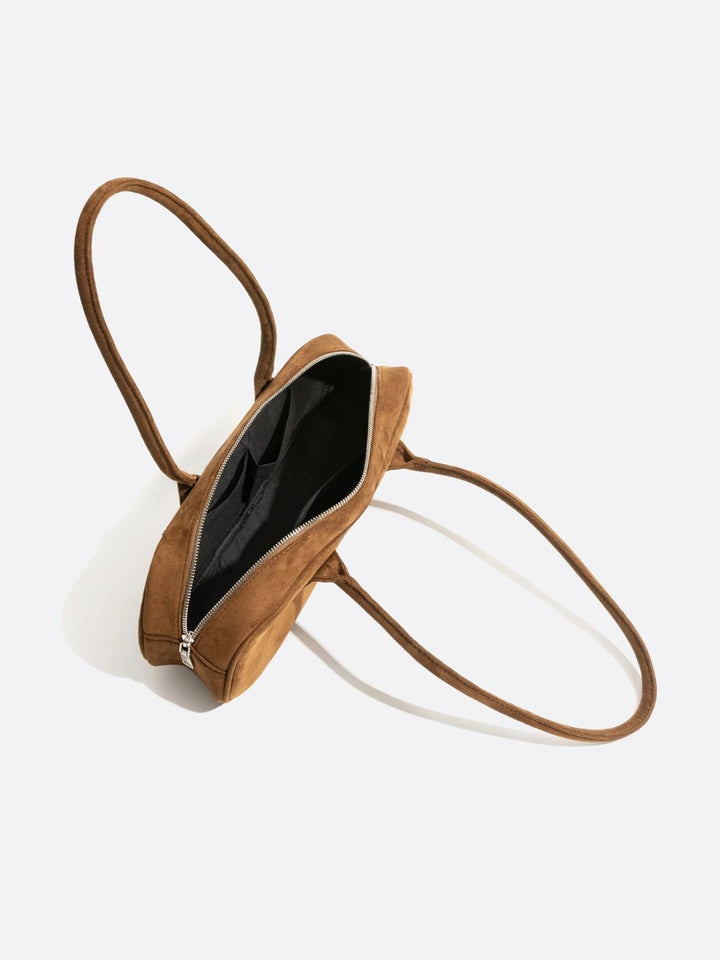 Sac baguette daim