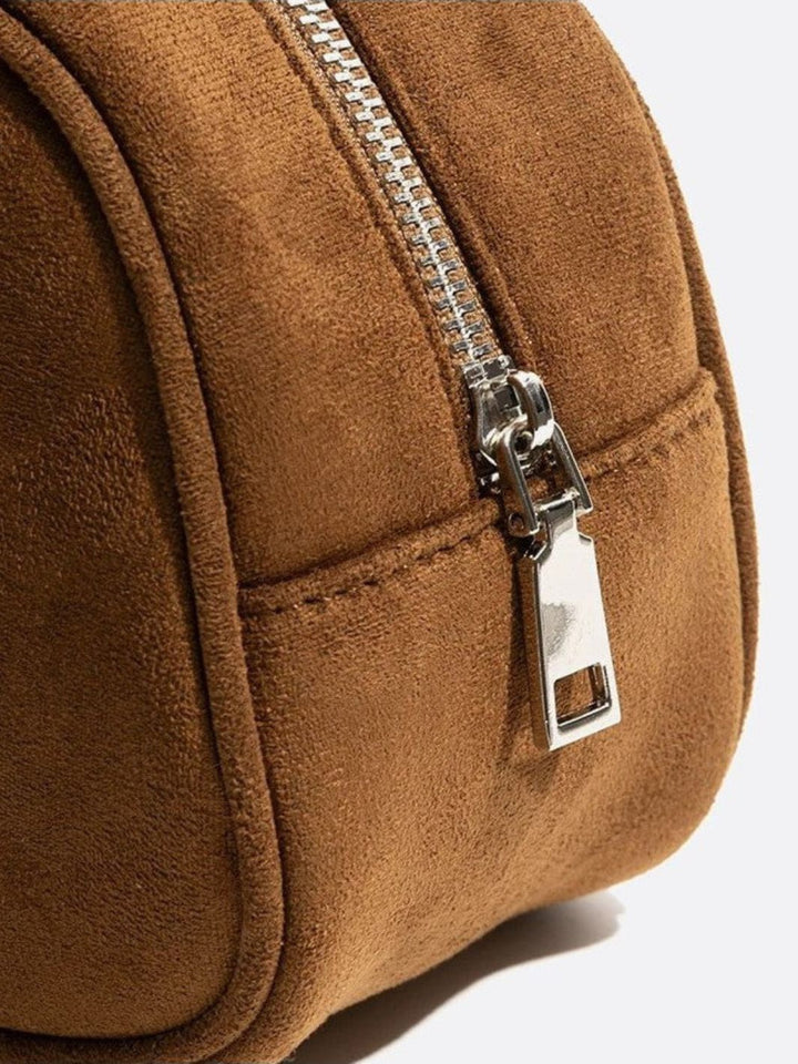 Sac baguette daim