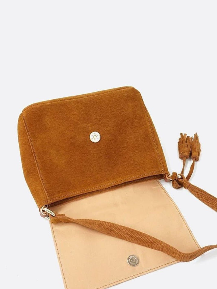 Sac bandoulière daim