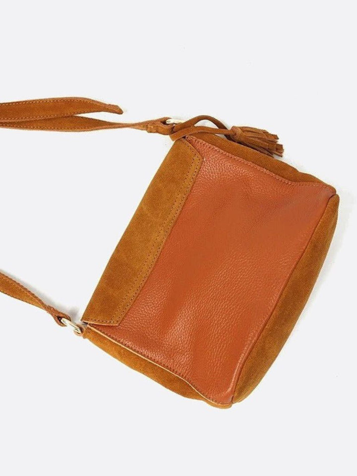 Sac bandoulière daim