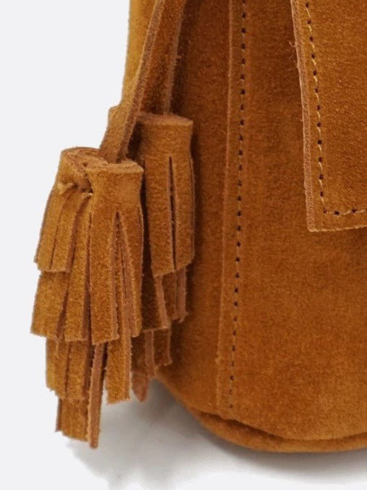 Sac bandoulière daim