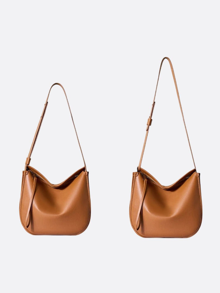 Sac bandoulière en cuir souple