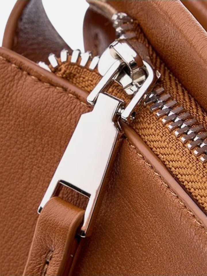 Sac bandoulière en cuir souple