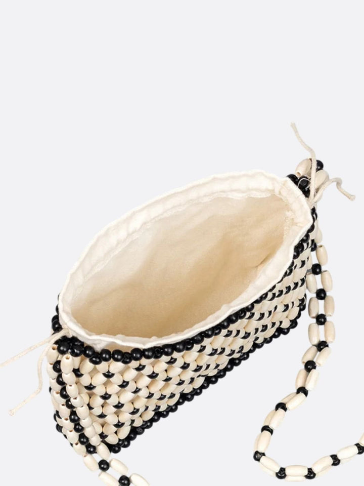 Sac bandoulière en perles