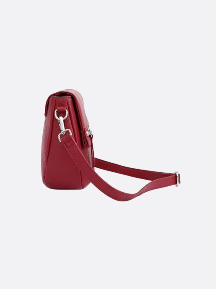 Sac bandoulière rectangulaire cuir