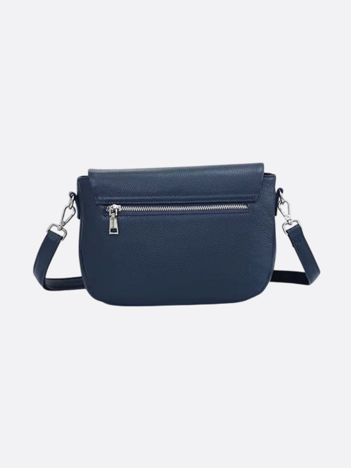 Sac bandoulière rectangulaire cuir