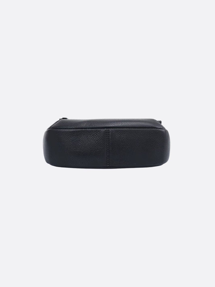 Sac bandoulière rectangulaire cuir