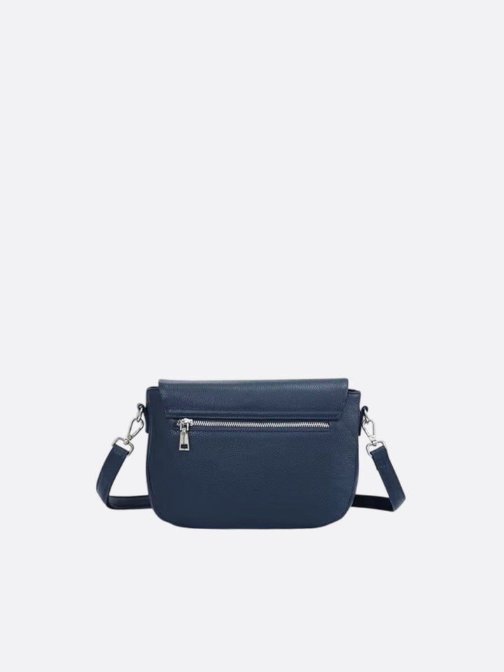 Sac bandoulière rectangulaire en cuir<br>Elma