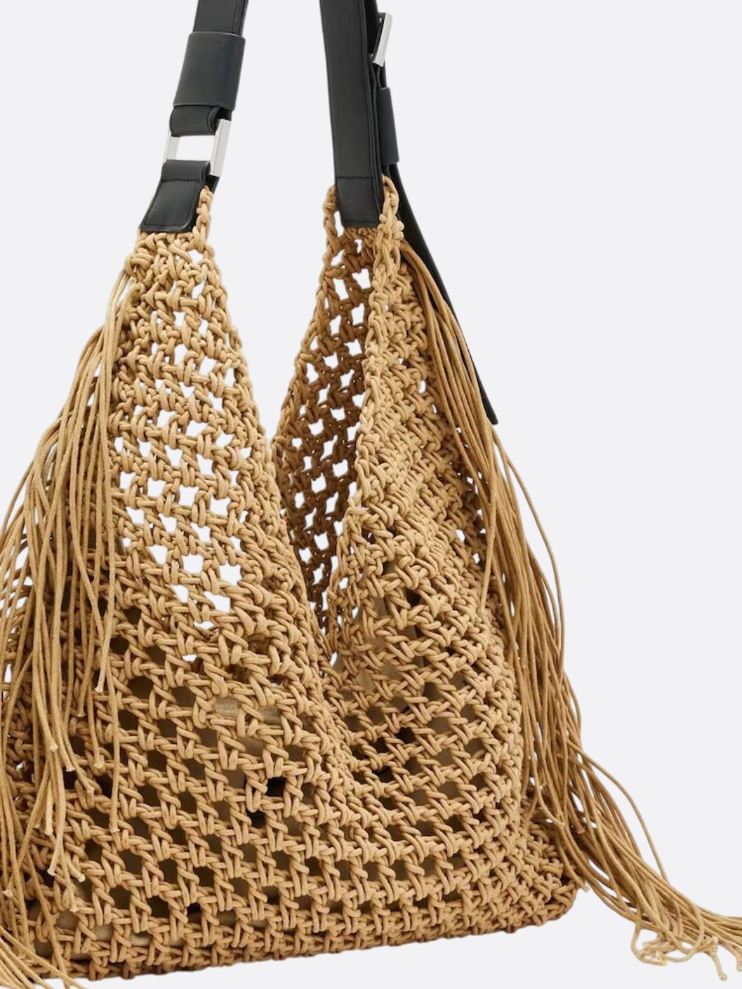 Sac bohème en paille