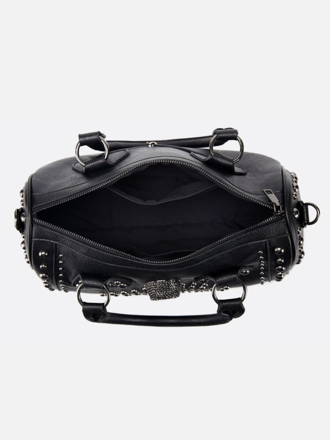 Sac bowling noir clouté
