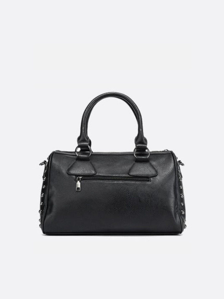 Sac bowling noir clouté<br>Valmor