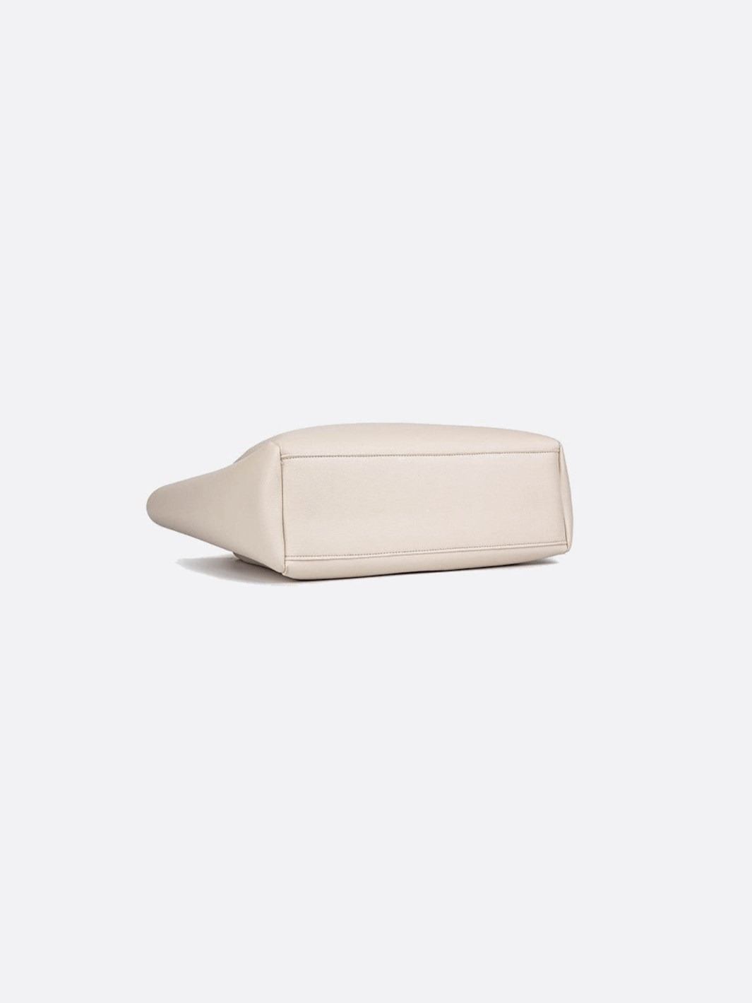 Sac cabas en cuir blanc<br>Aveline