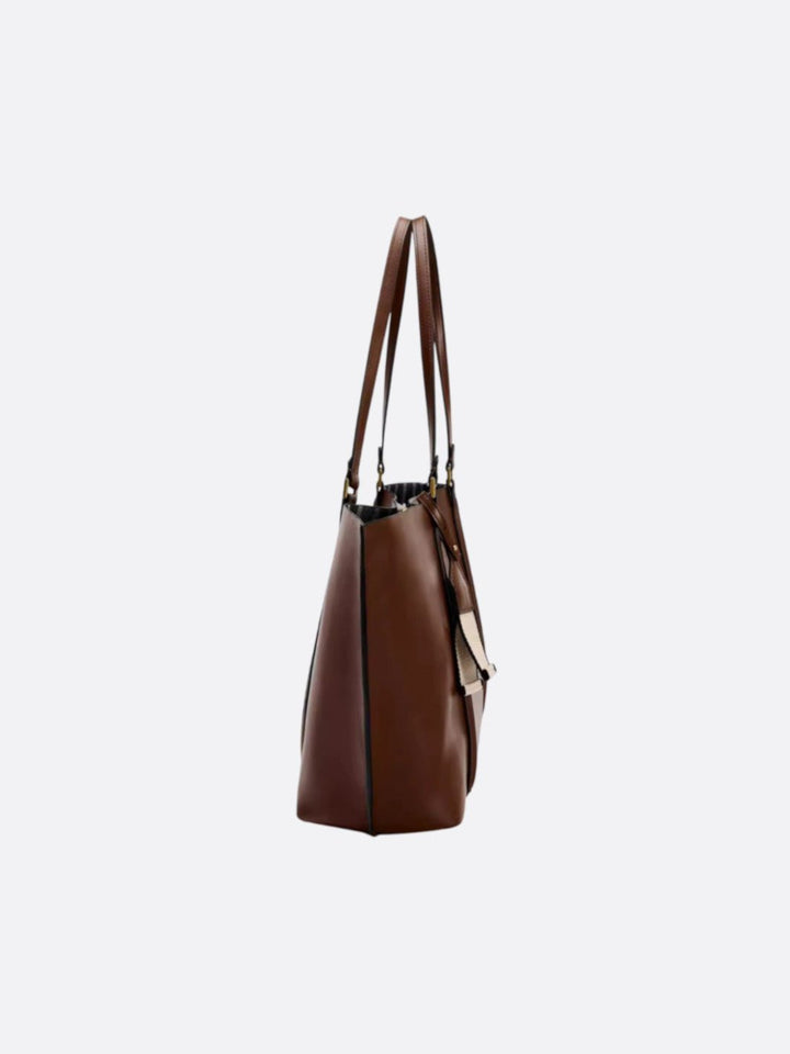 Sac cabas en cuir lisse<br>Ambrine