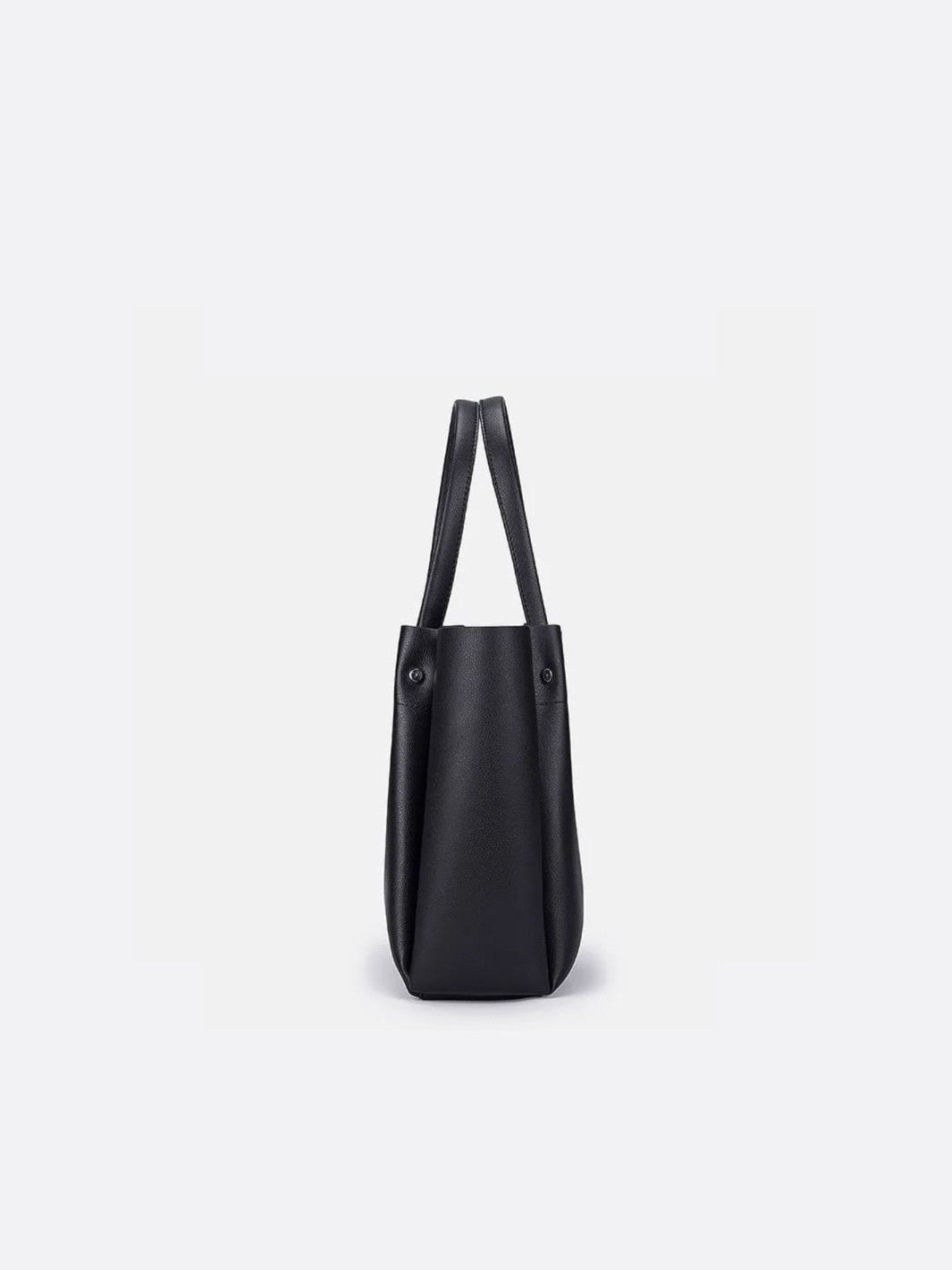 Sac cabas en cuir noir<br>Néris