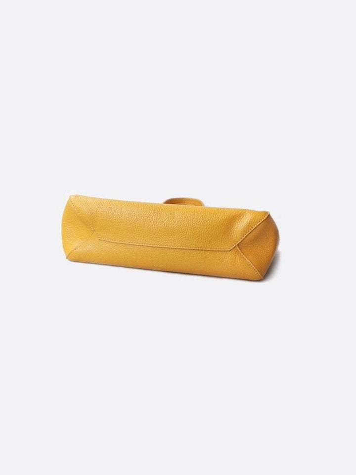 Sac cabas en cuir souple