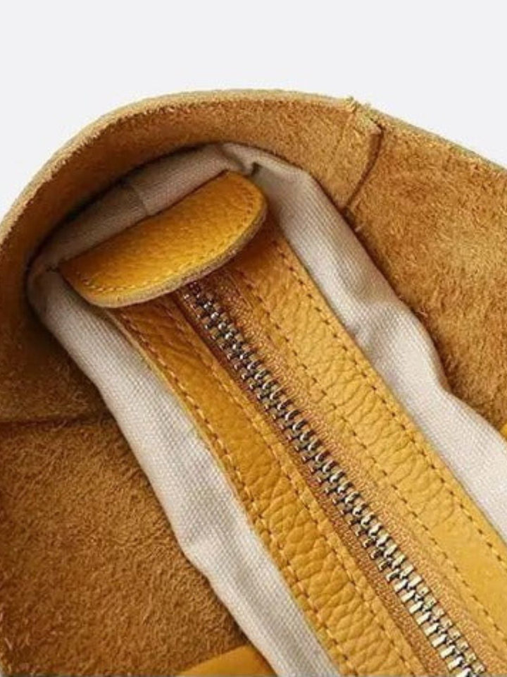 Sac cabas en cuir souple
