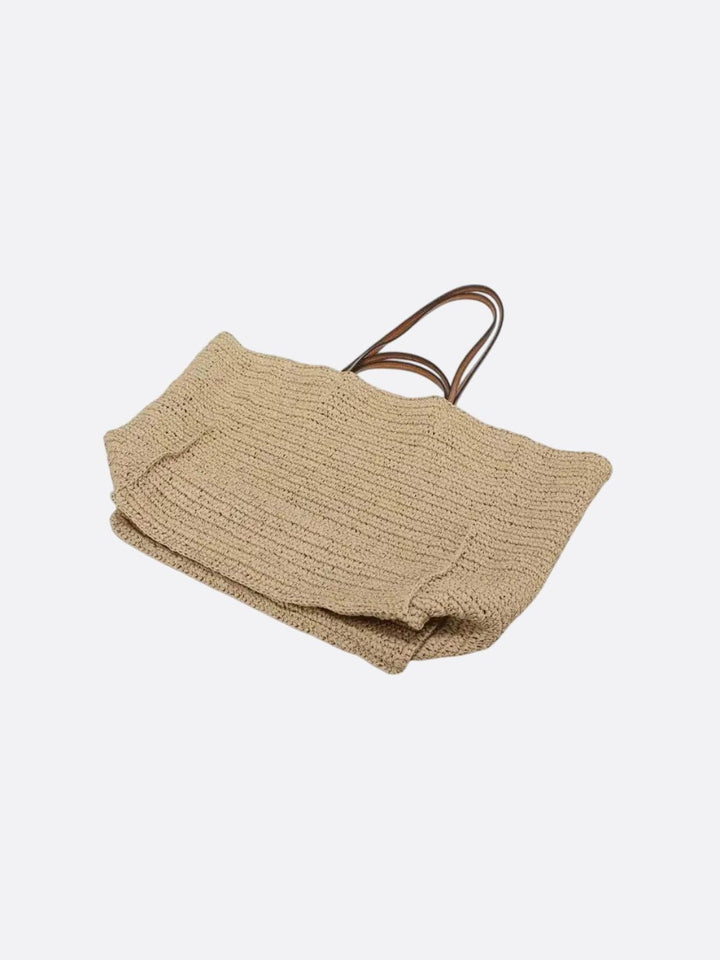 Sac cabas en raphia